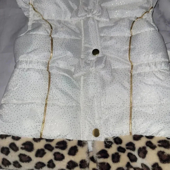 Leopard style Puffer vest - Picture 2 of 16
